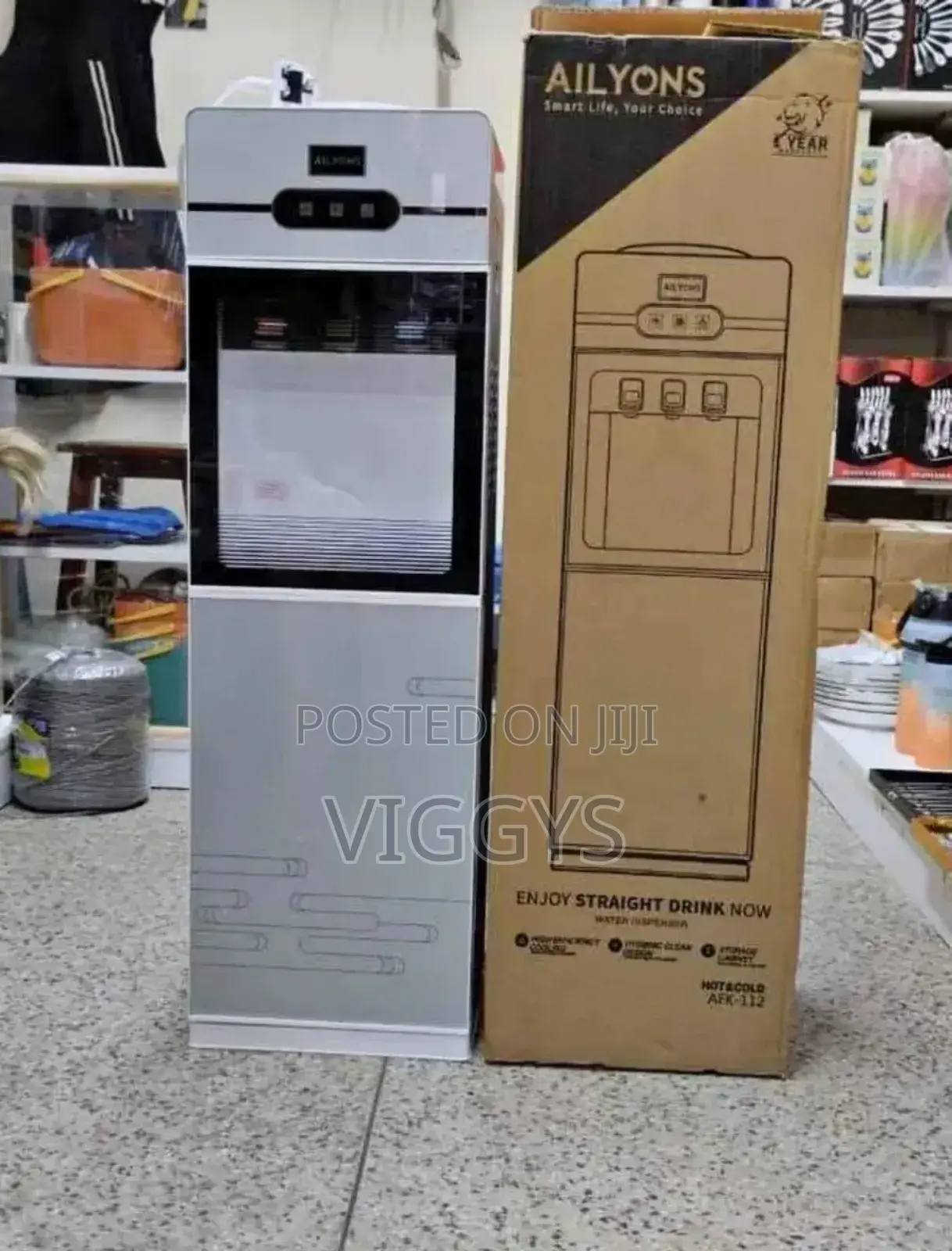 Durable Ailyons 3 Taps Water Dispenser Bottom Load NU3TAPL