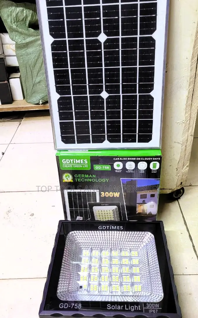 300watts Flood Light GDT With Panel