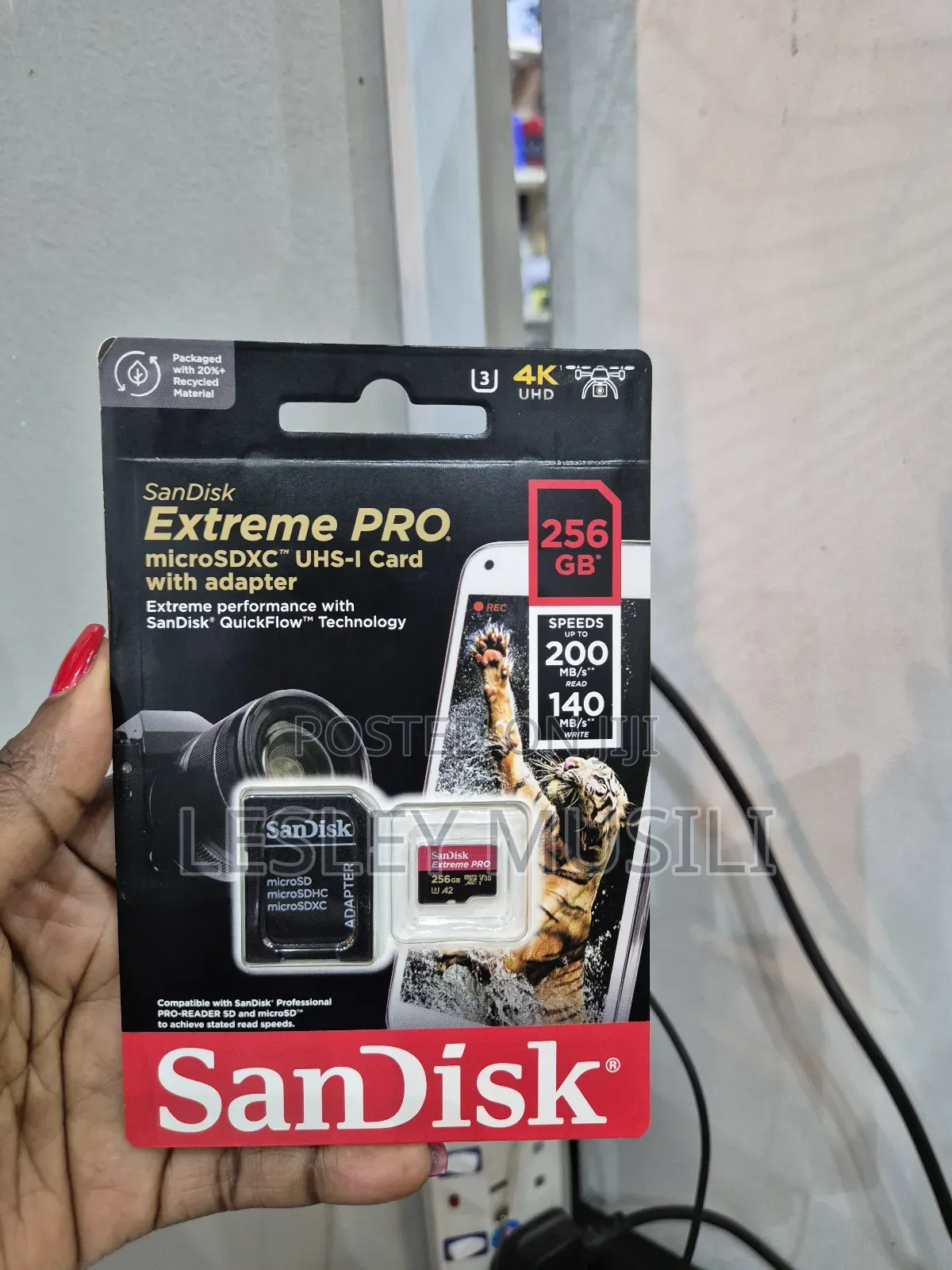 Sandisk Extreme Pro Microsdxc Card With Adapter 256gb 200MB