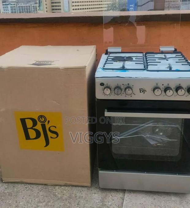 High Quality BJS SILVER (INOX) 60x60 3+1cooker B/JSC