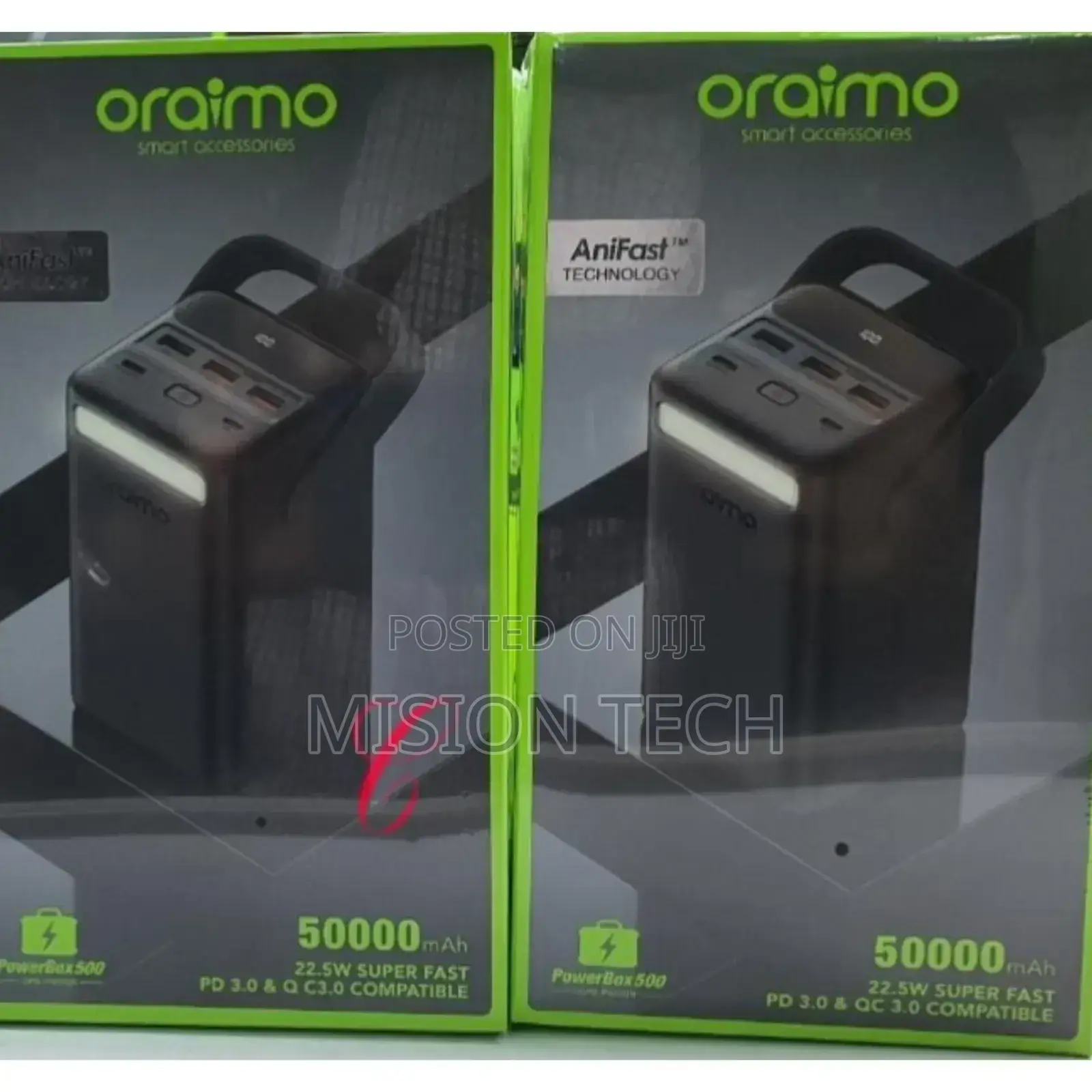 Oraimo Powerbox 500 50000mah 22.5W Power Bank