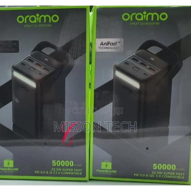 Oraimo Powerbox 500 50000mah 22.5W Power Bank