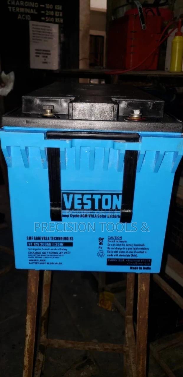Veston Deep Cycle Agm Vrla Solar Battery 200ah