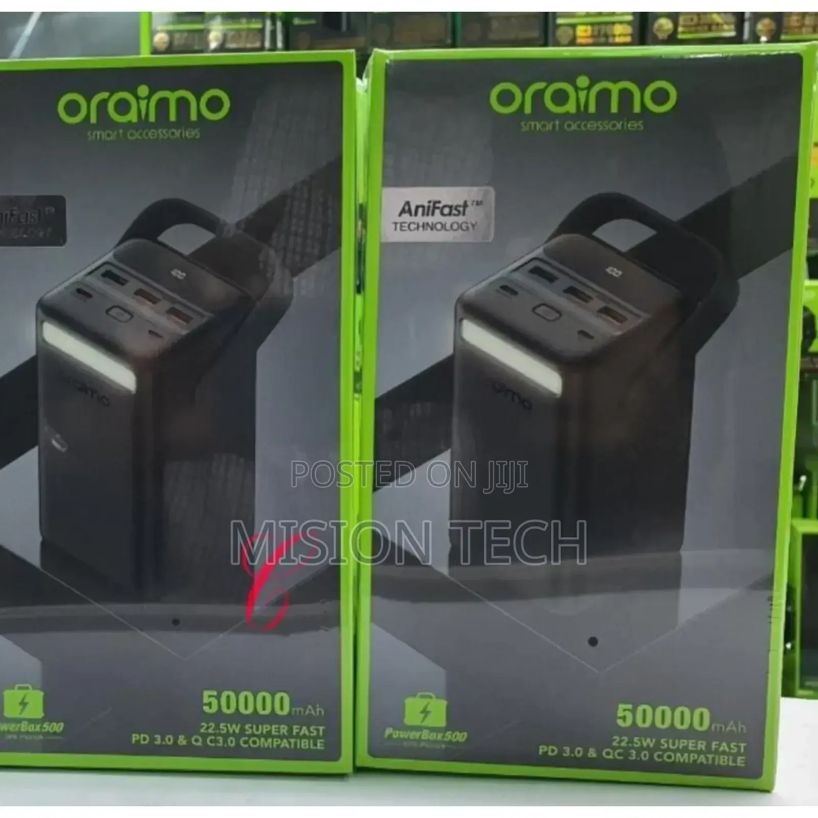 Oraimo Powerbox 500 50000mah 22.5W Power Bank
