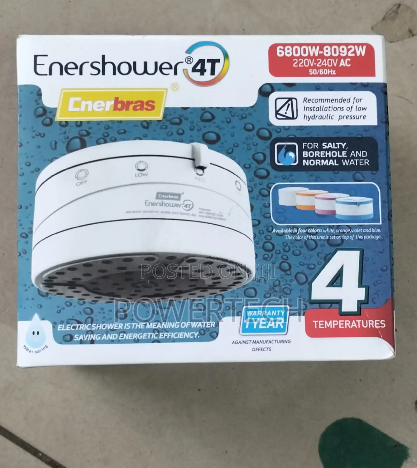 4t Shower Head Instant Shower Head.