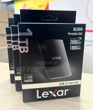 Lexar 1tb Portable SSD SL500 (2000mb/S Read and 1800mb/S