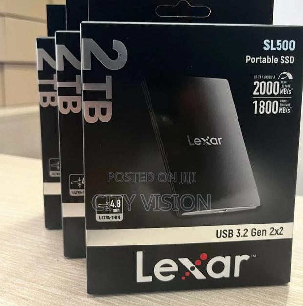 Lexar 2tb External Portable SSD Sl500 - main view