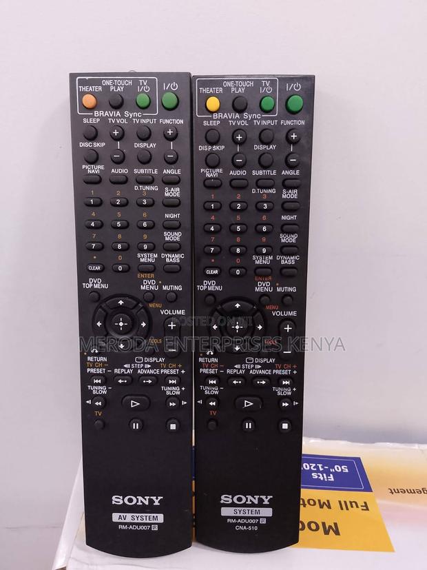 Sony Remote Av System