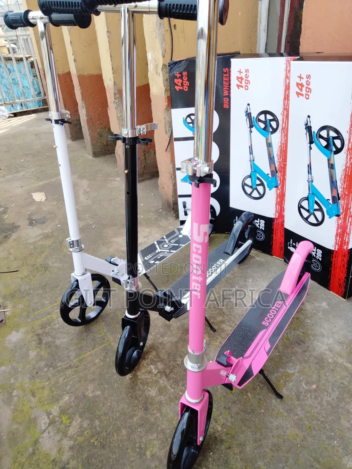 Big Two Wheels Foldable Scooters for Kids