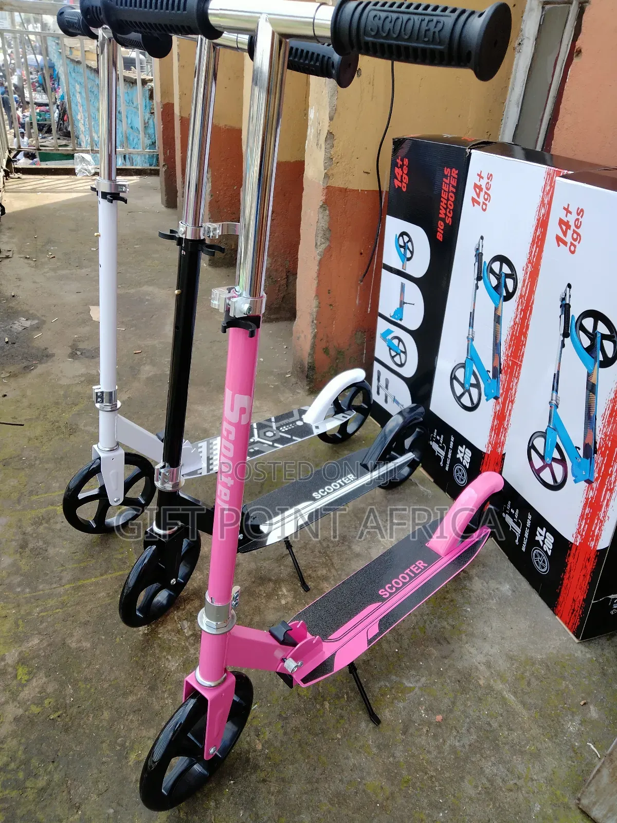 Big Two Wheel Adjustable Kids Scooters