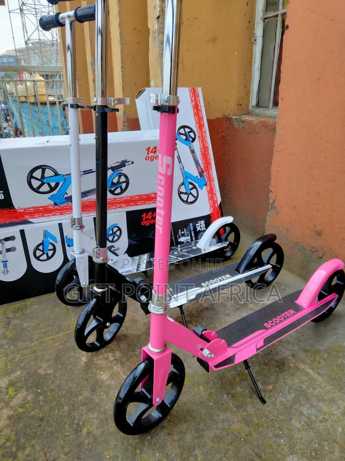Big Two Wheel Adjustable Kids Scooters