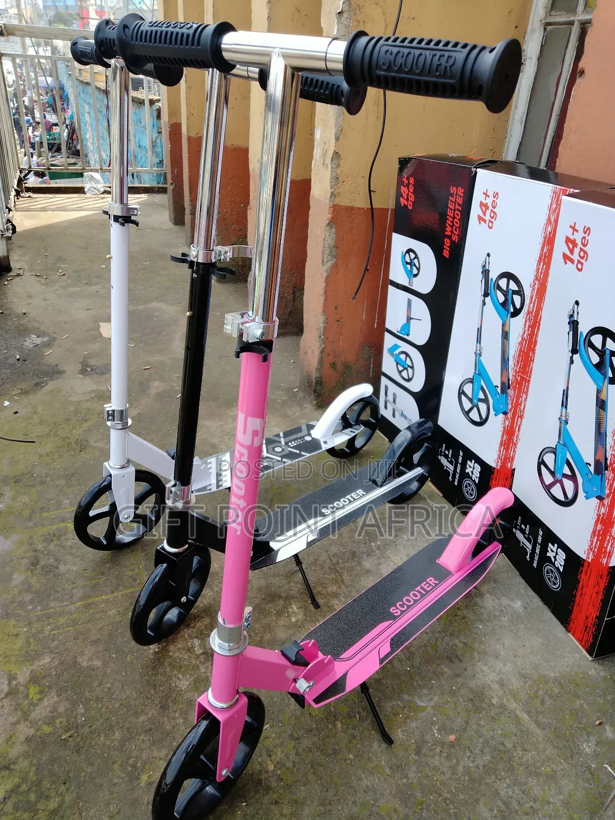 Big Two Wheel Adjustable Kids Scooters