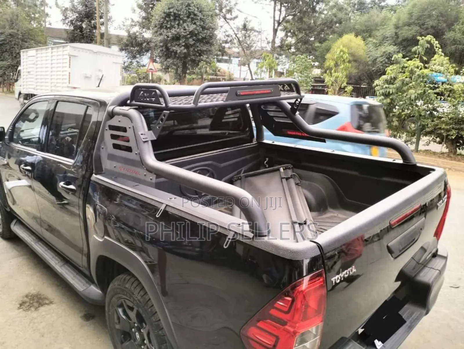 Nudge Bar + Rollbar Installed on Toyota Hilux Revo