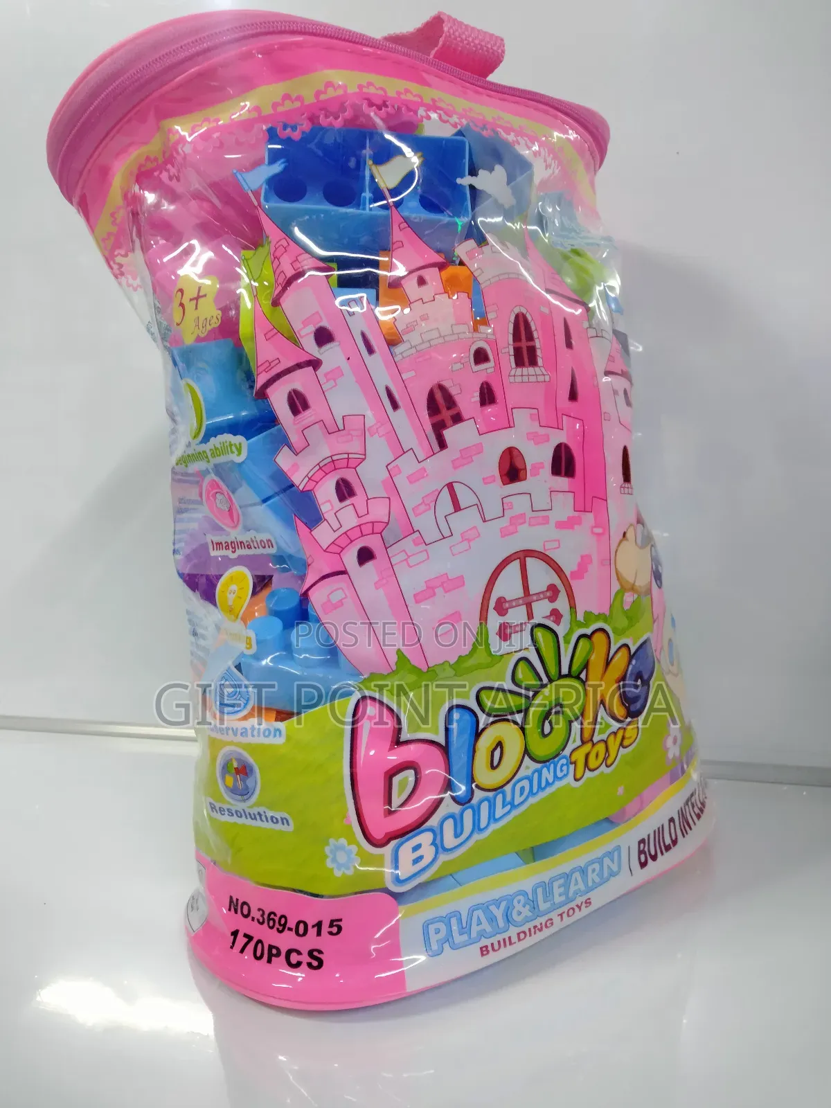 170 Pieces Building Blocks for Kids