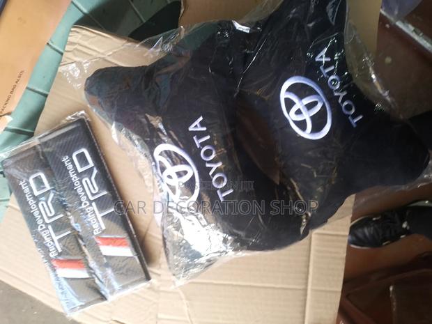 2pc Toyota Neck Pillows+2pc Safety Belt Pad