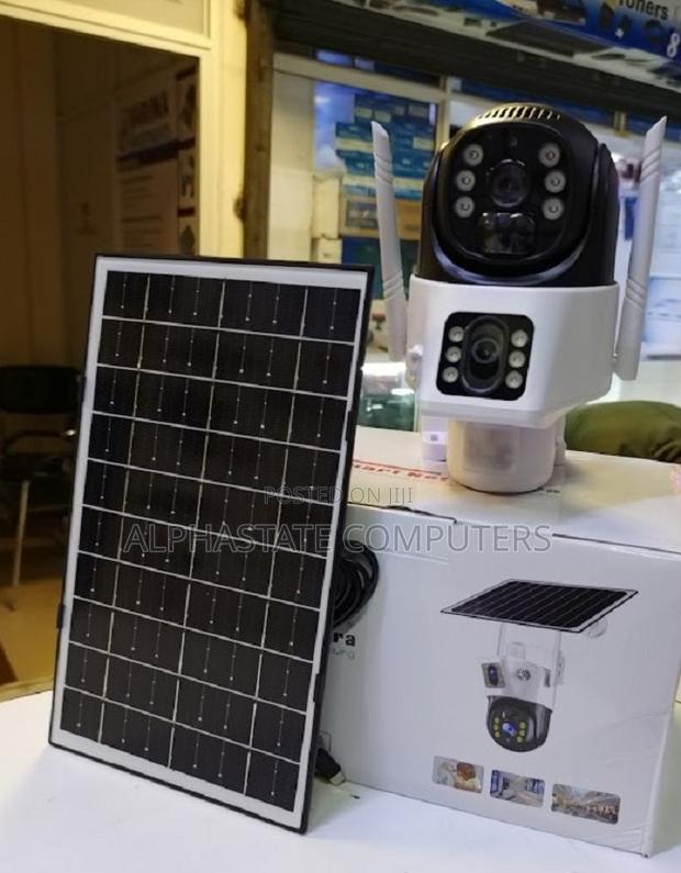 Solar PTZ V380 4G Dual Len PTZ Solar Camera Simcard Enabled