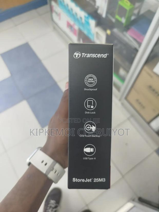 Transcend 2tb External Hard Drive - thumbnail 2