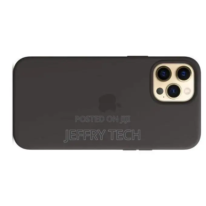 Phone Case for Apple iPhone 12 Pro Silicone Cover Case - Bla