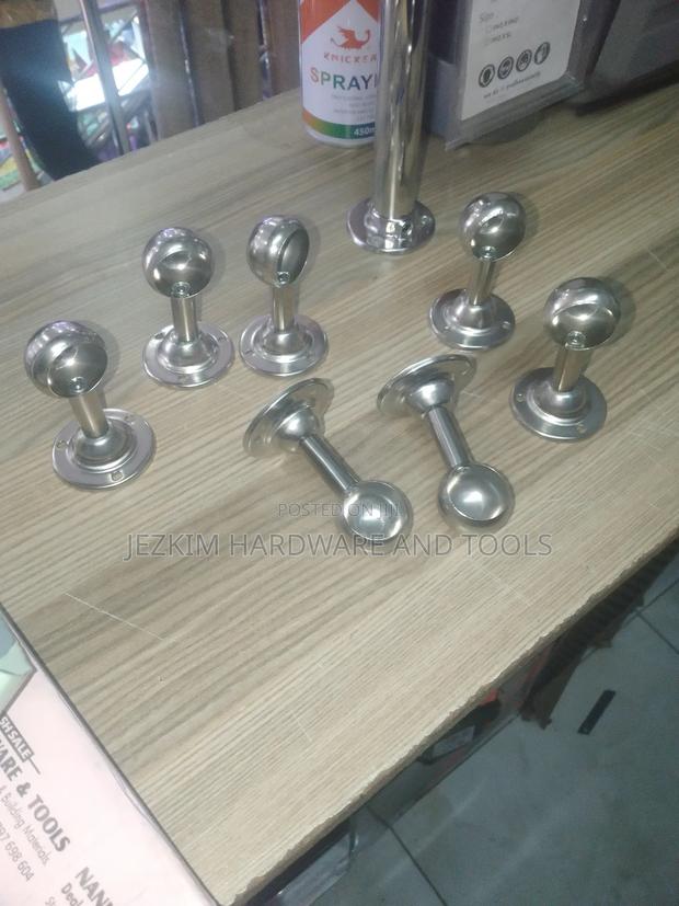 Chrome Pipe Holders - main view