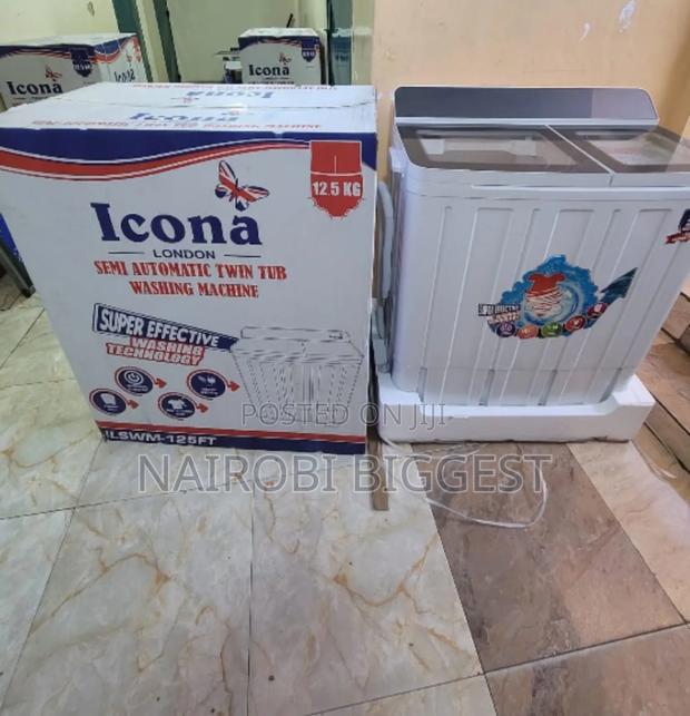 The Best Icona 12.5kgs Twin Tub Washing Machine