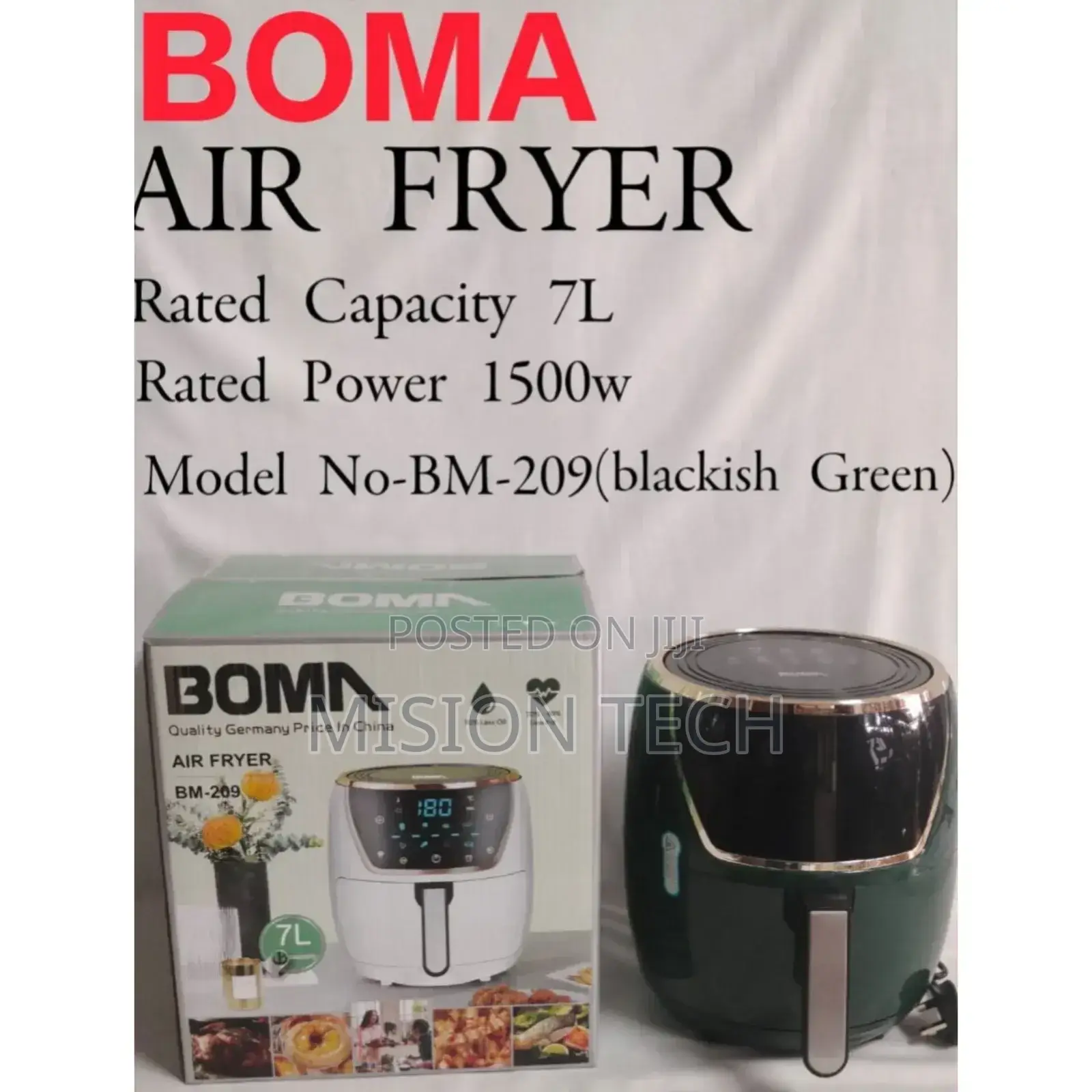 Boma 7L Digital Air Fryer