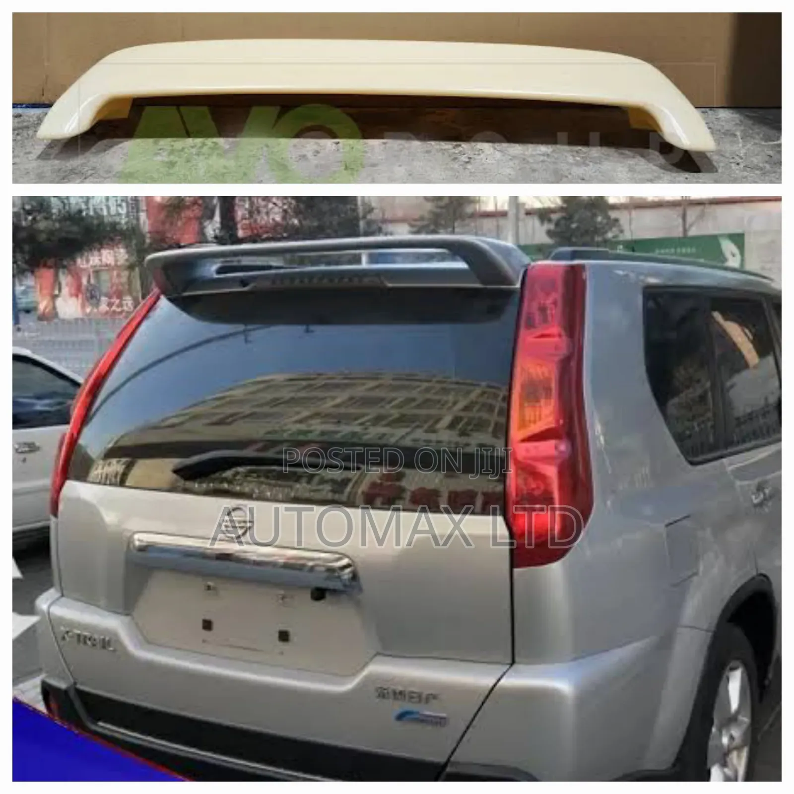 Nissan Xtrail T31, Rear Roof Spoiler