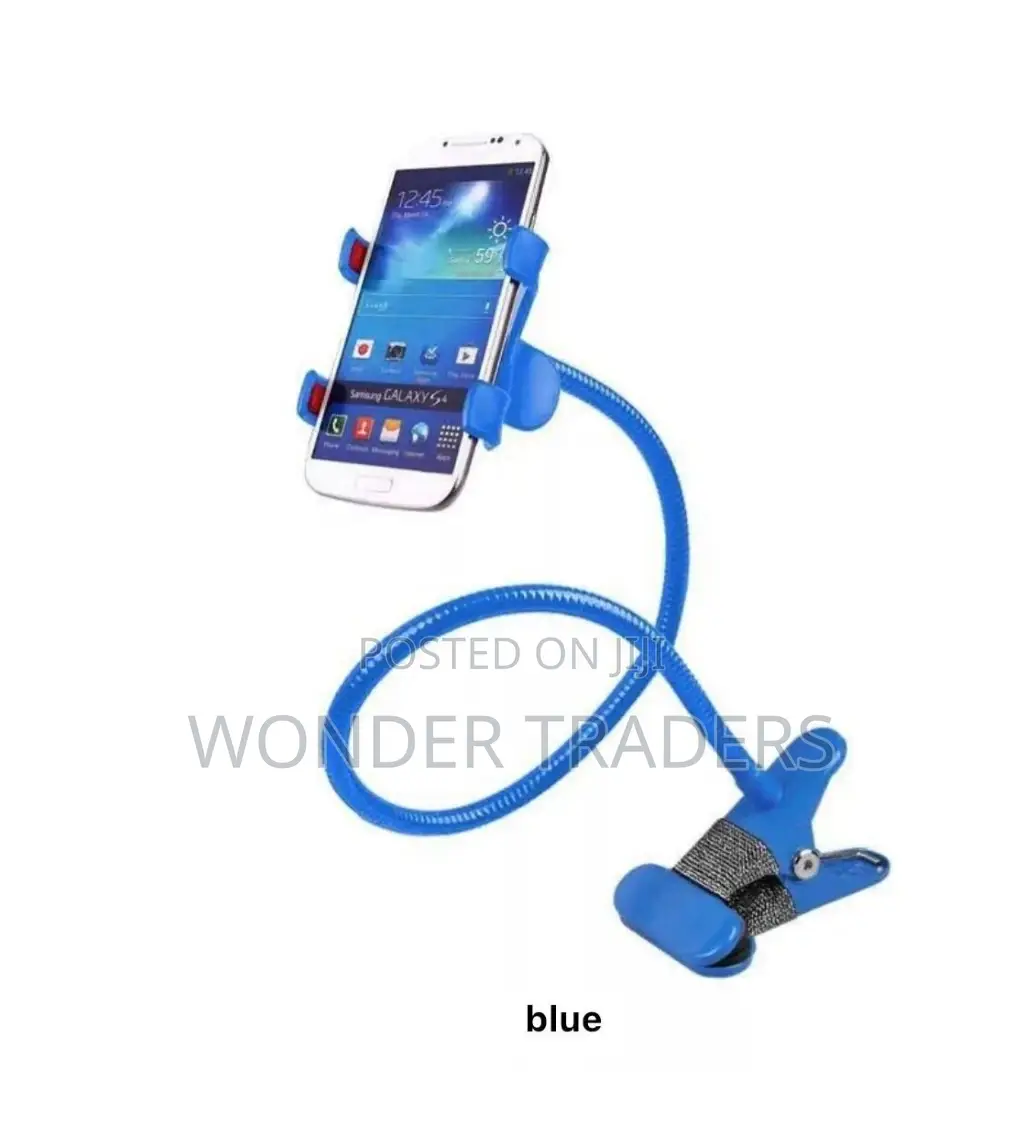 Flexible Phone Holder With a Clip