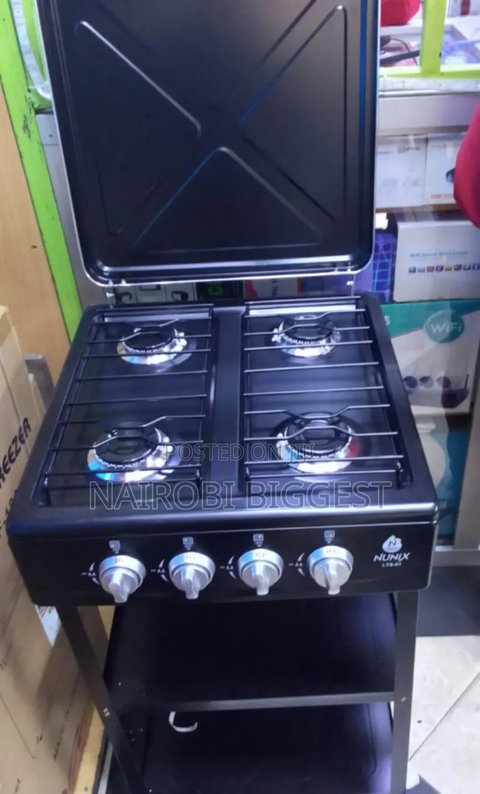 Nunix  Standing Gas Burner 4gas