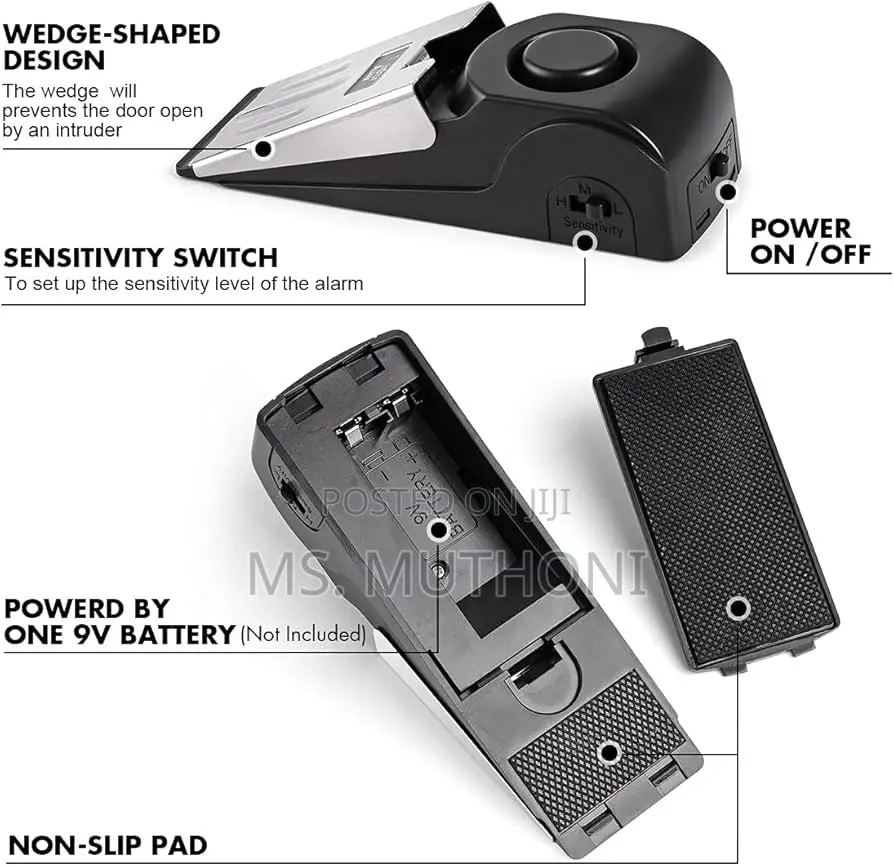 Safety Door Stop Alarm