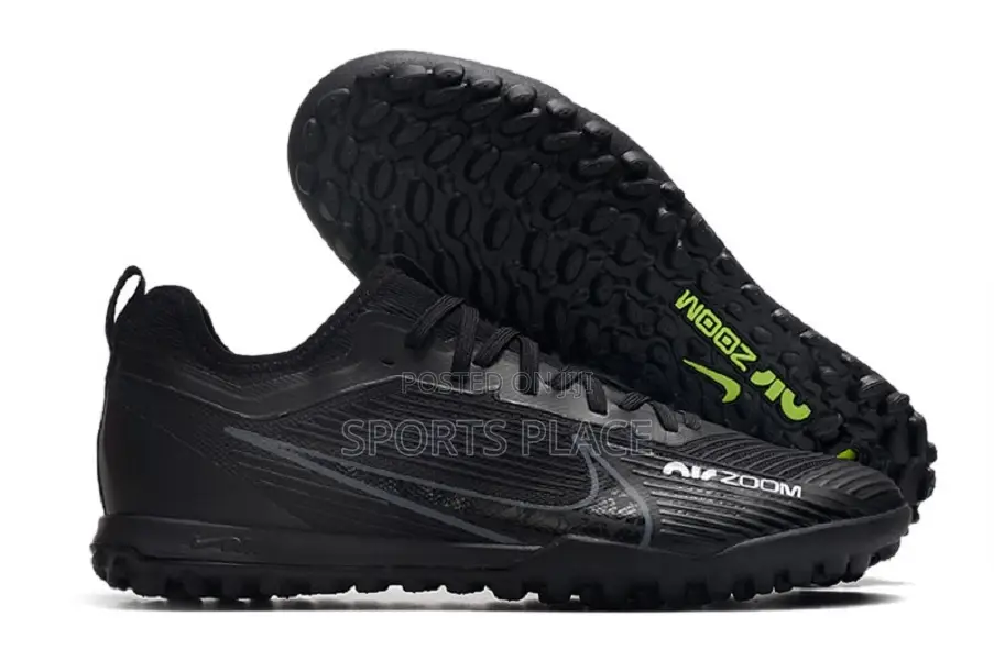 Dark Smoke Air Zoom TF Academy Football Boots Trainers