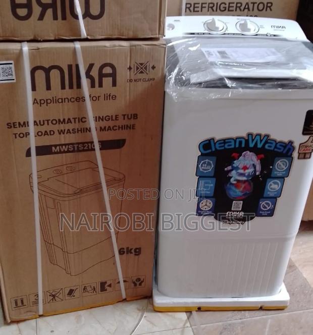 Mika Semi Automatic 6kg Top Load Washing Machine