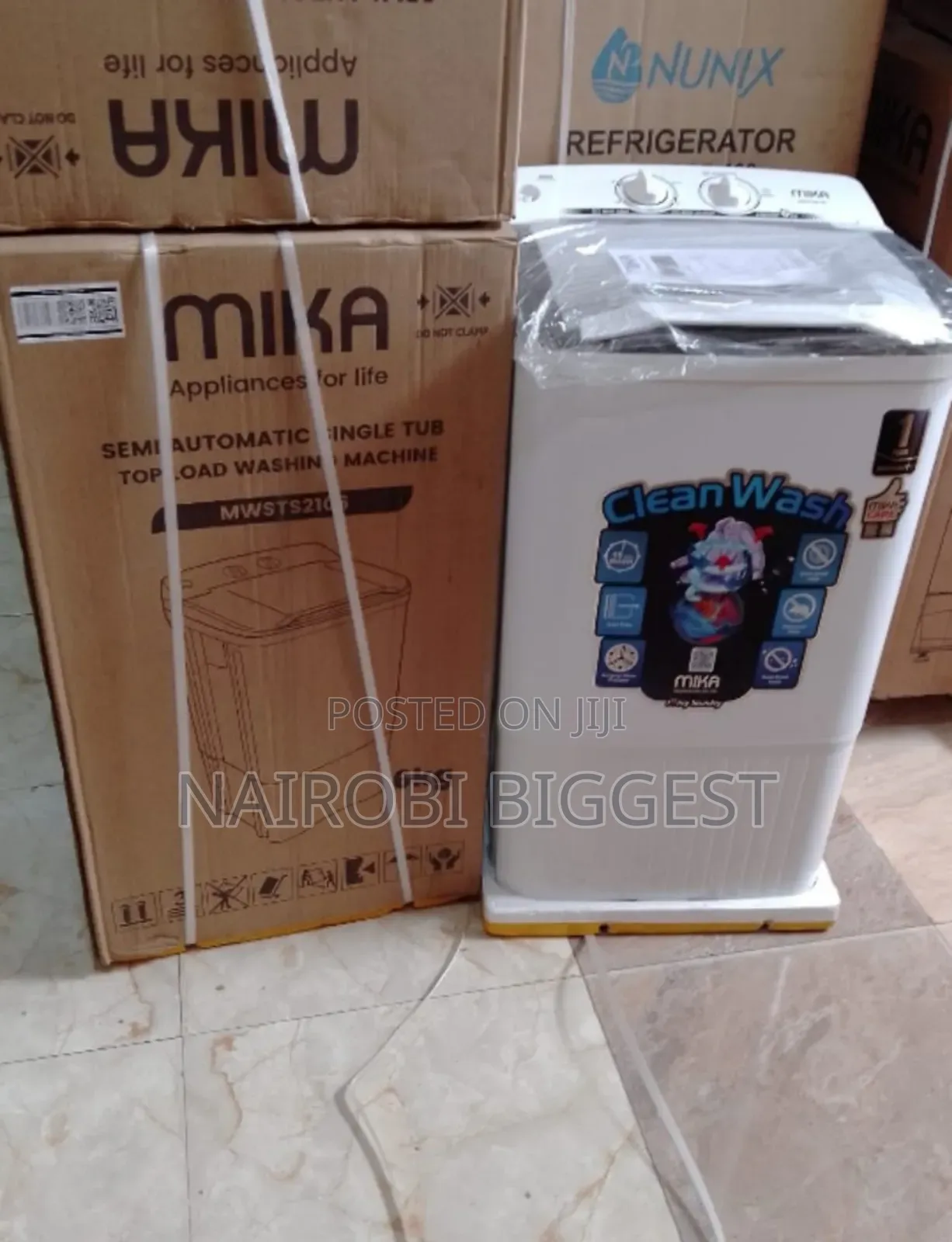 Mika Semi Automatic 6kg Top Load Washing Machine