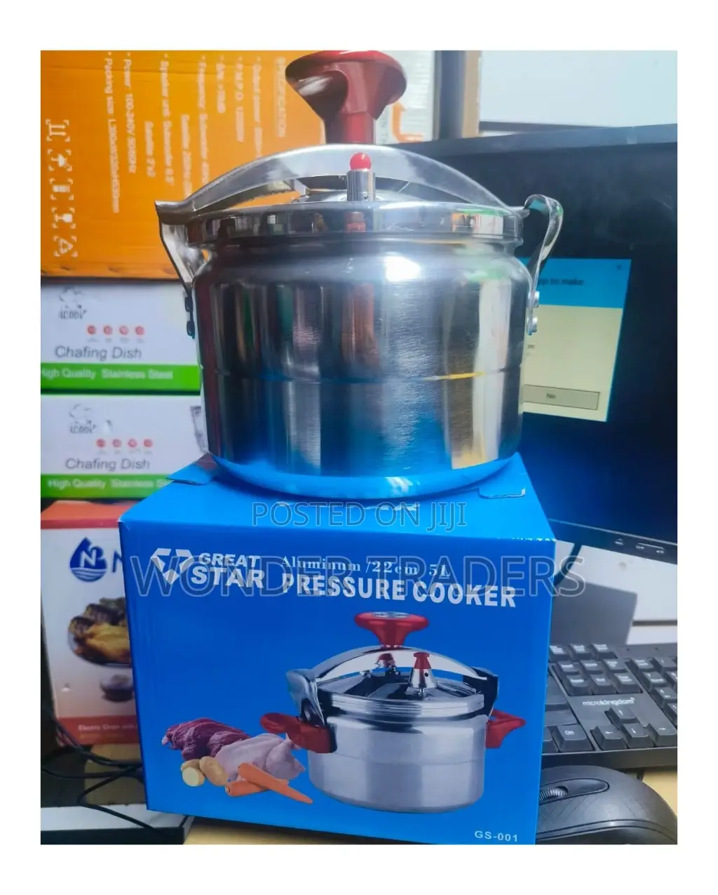 *5 Litres Manual Pressure Cooker*