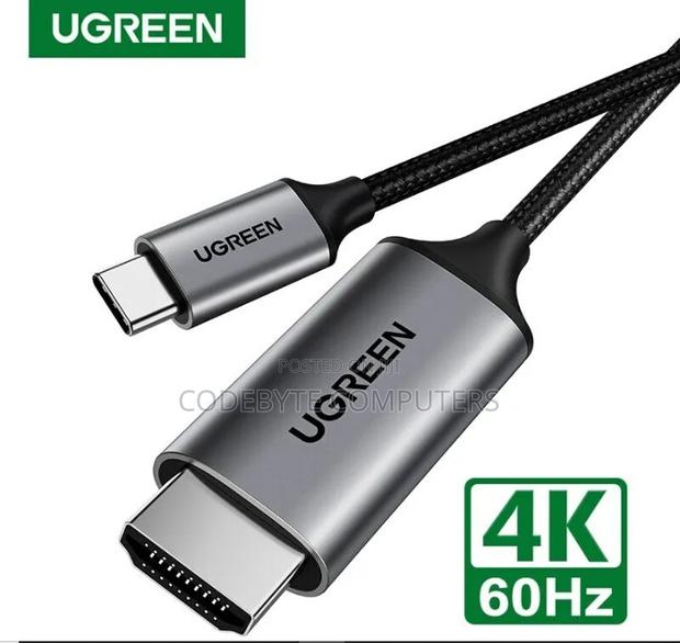 UGREEN USB-C Male to HDMI Male Cable 1.5m - White - MM121