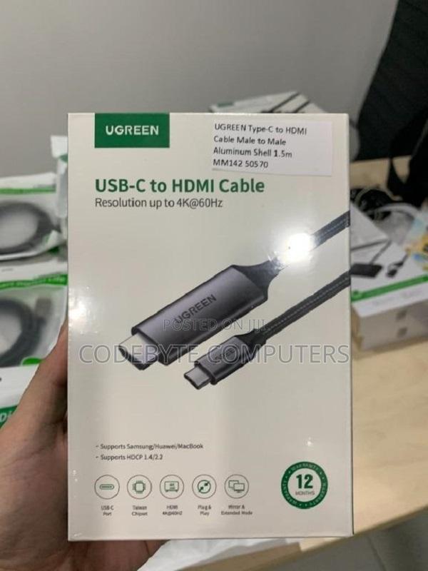 USB-C Male to HDMI Cable