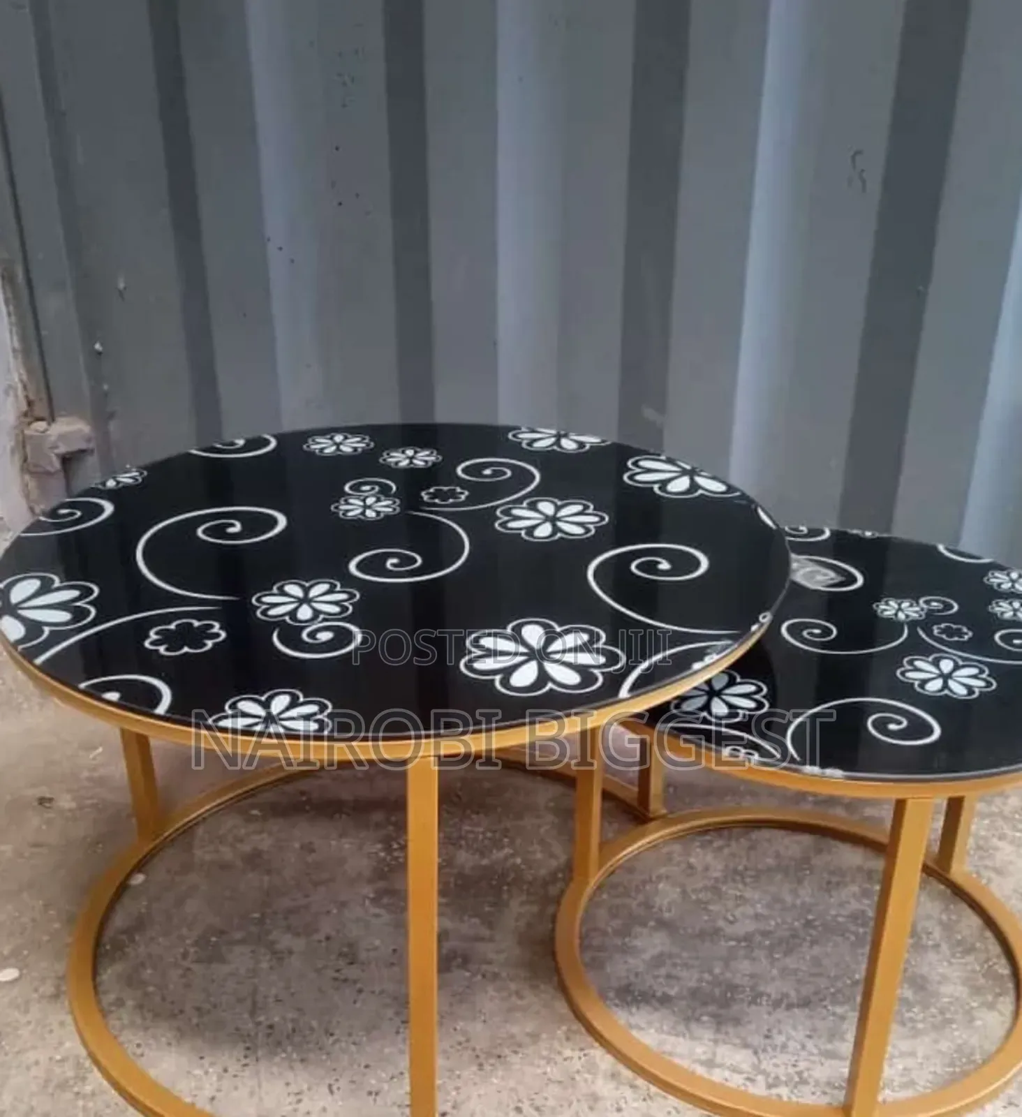 Smart Marble Nesting Coffee Table