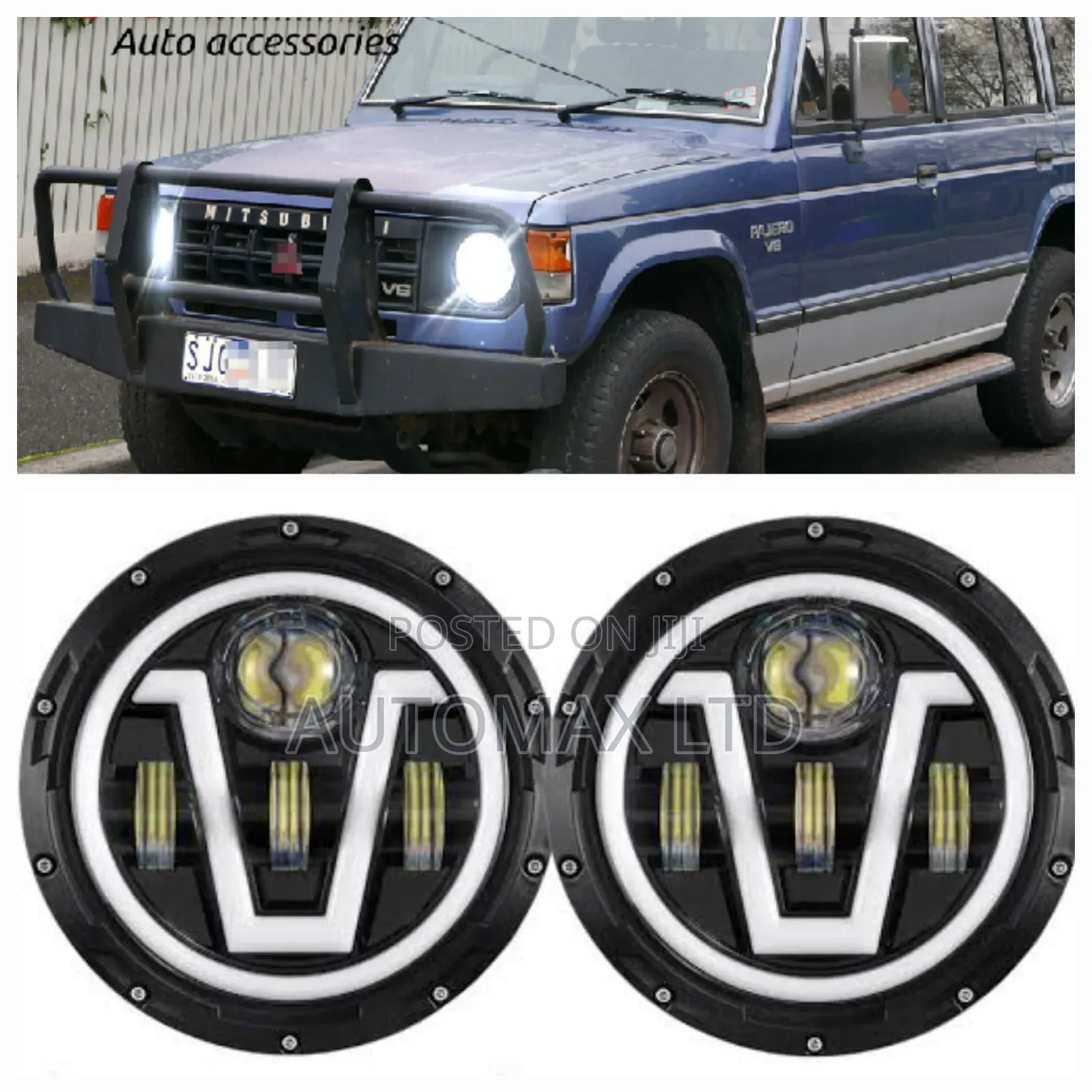 Mk1: Mitsubishi Pajero. V-Type Design Led Headlights