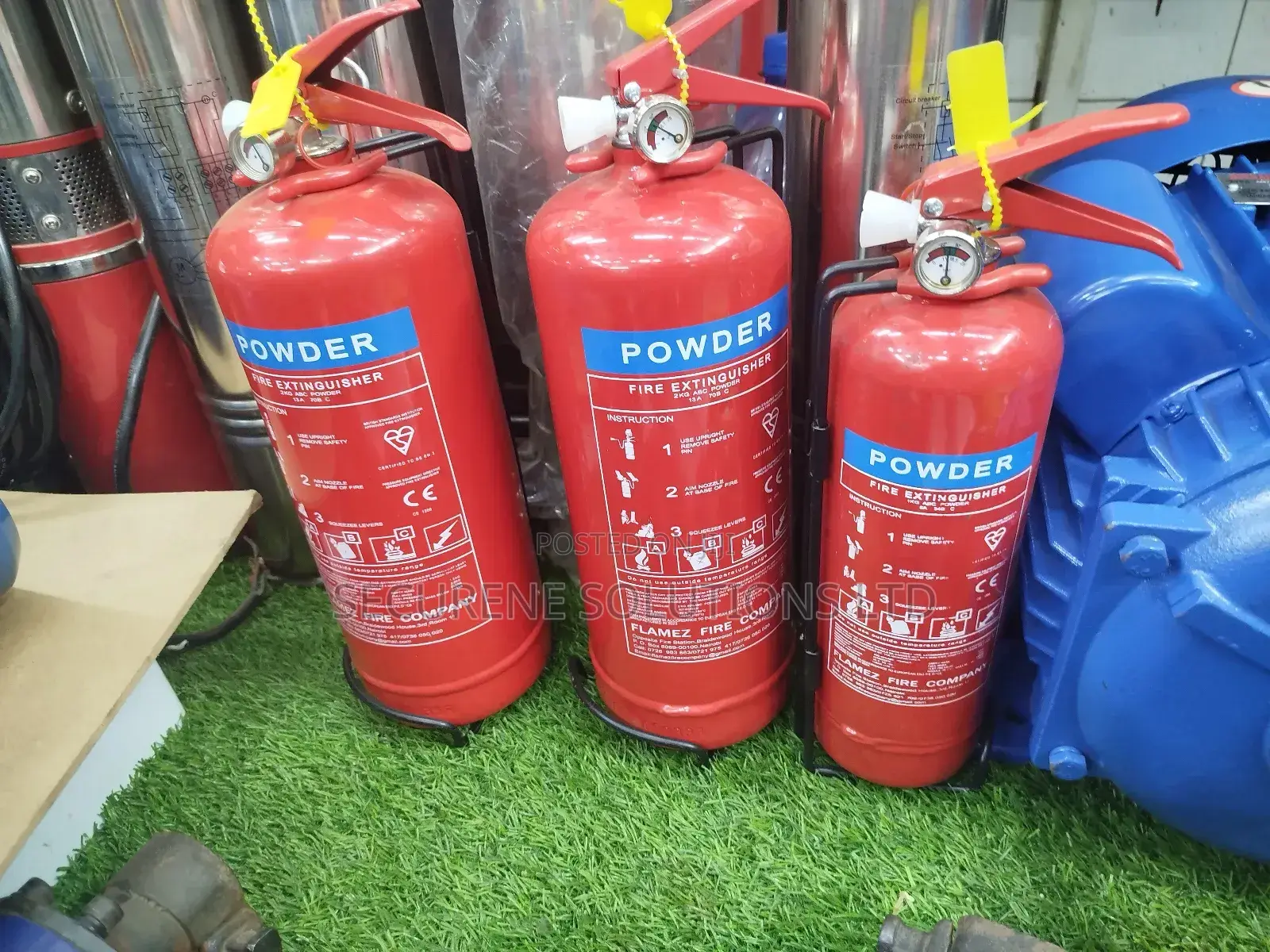 6kg Dcp ABC Dry Powder Fire Extinguishers