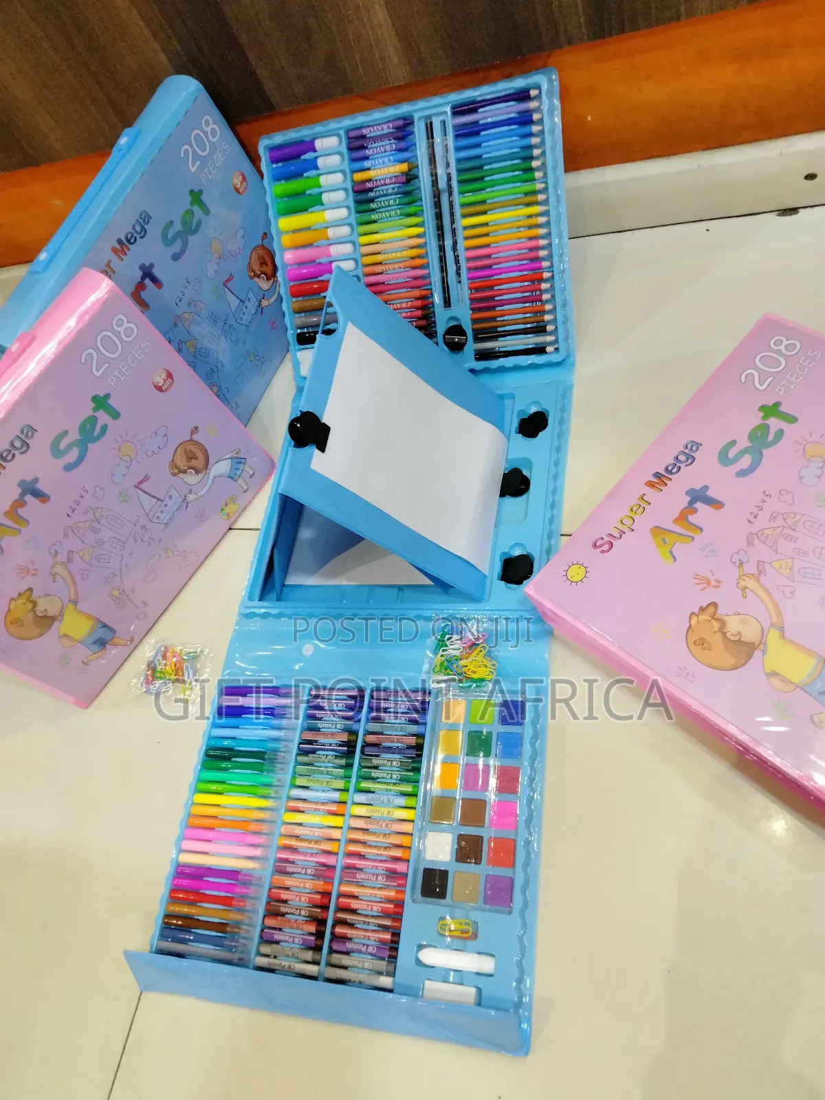 208 Pieces Super Mega Art Set for Kids