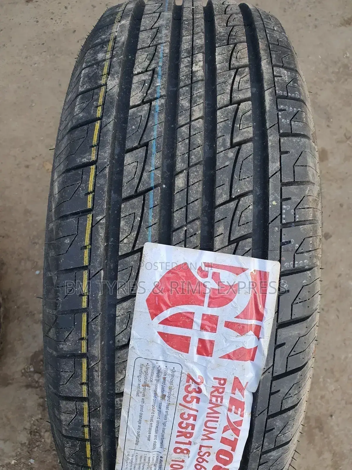 235 /55 R18 Zextour Tyres.