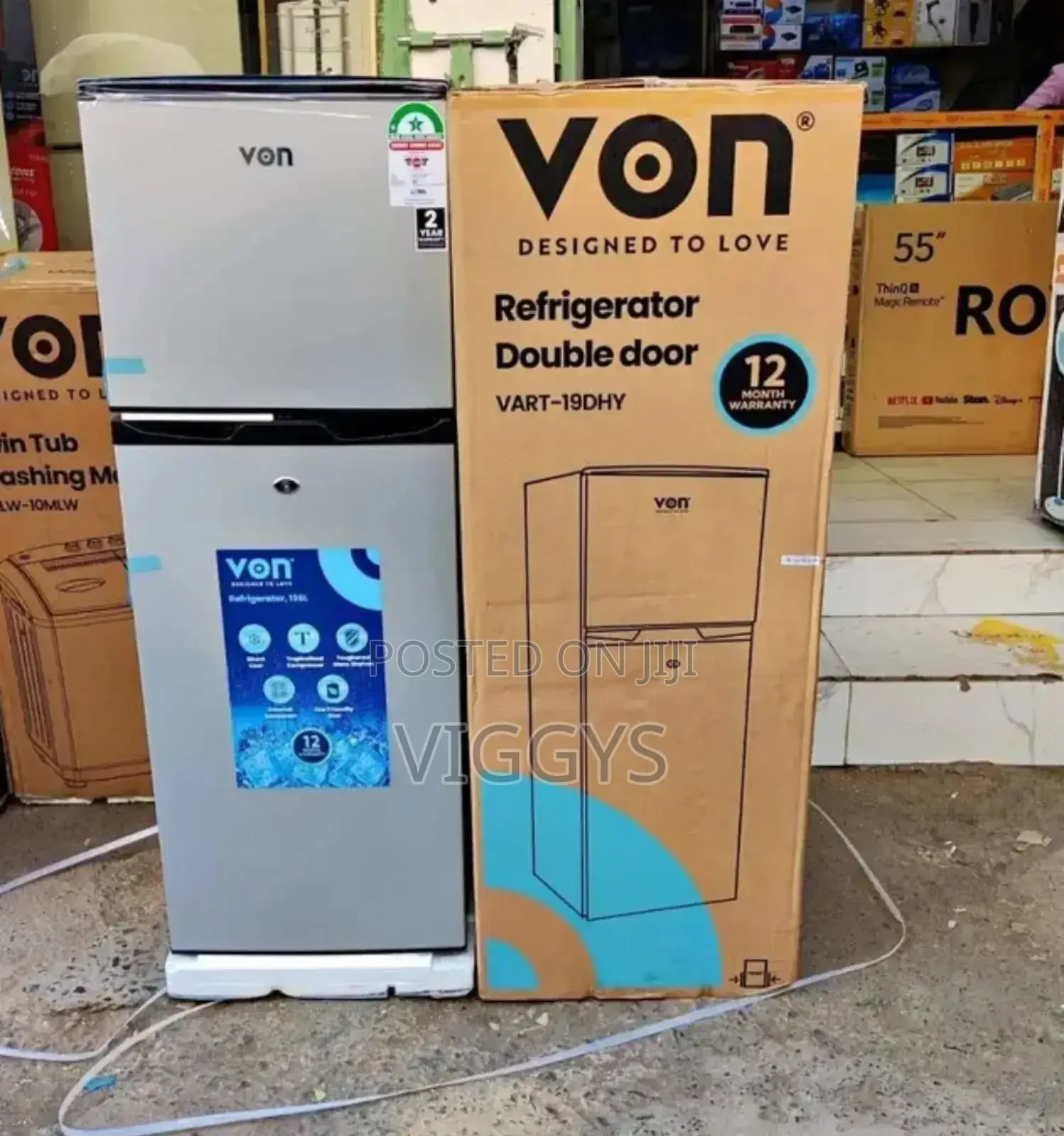?Classic Von 136 Litres Fridge Ff2