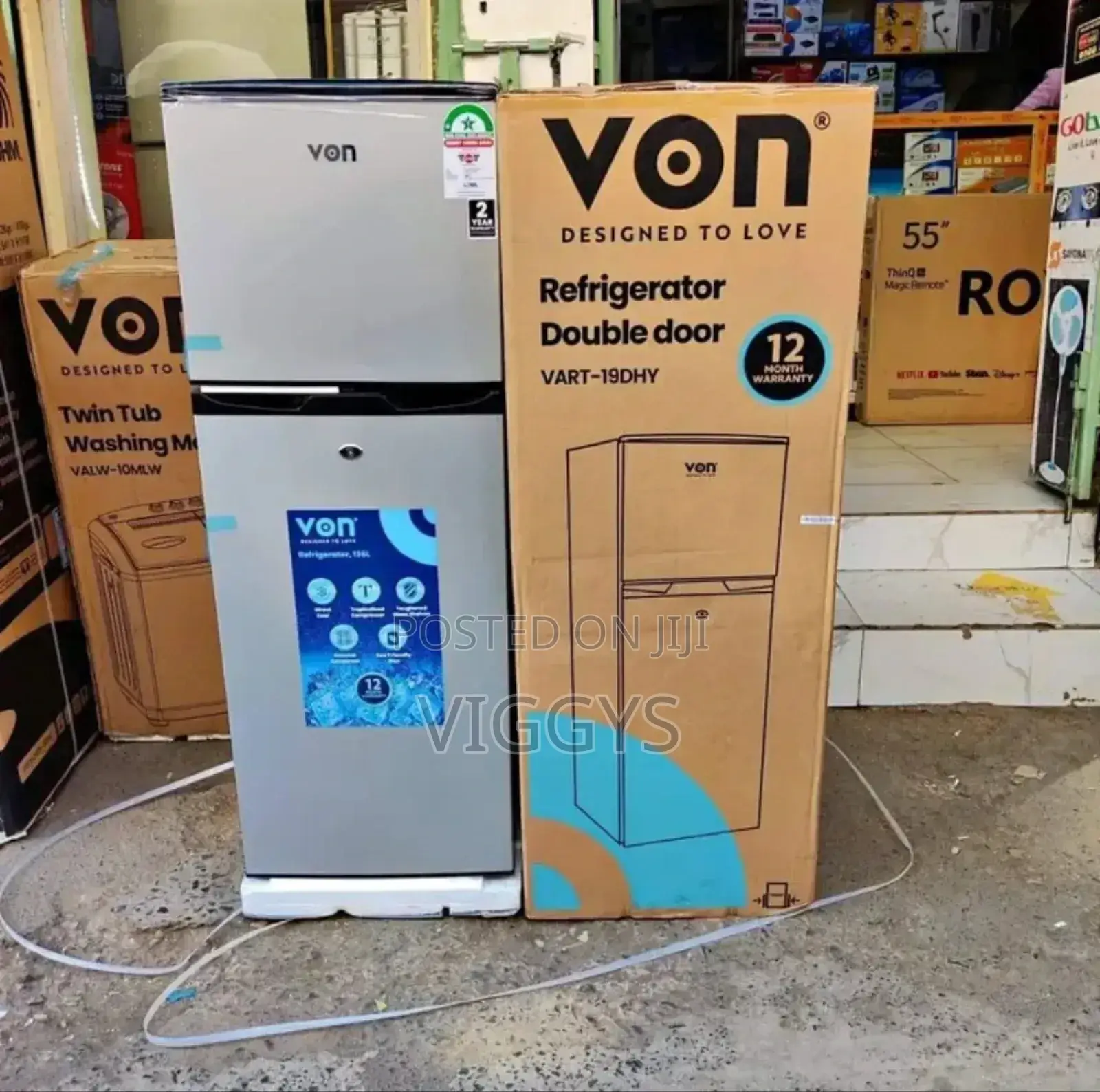 At Excellent Von 136 Litres Fridge Ff2