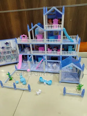 208 Pieces Kids Doll House
