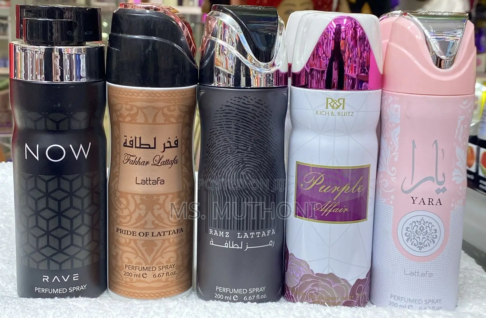 Lattafa Body Sprays