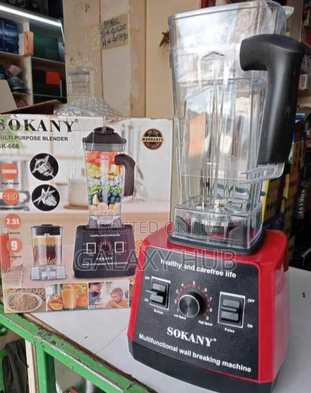Sokany 5000watts Commercial 2in1blender