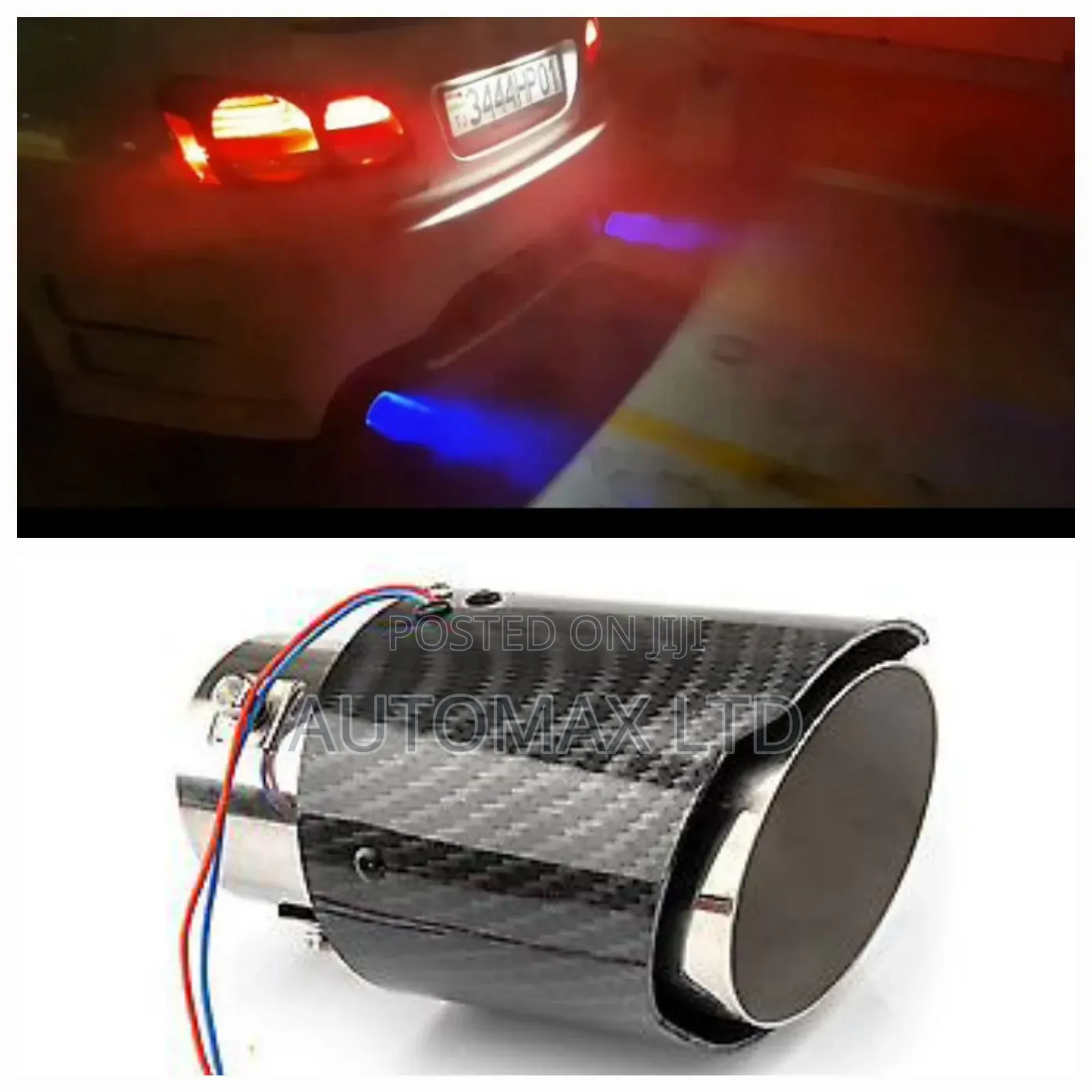 LED Lighting Exhaust Tips. For Toyota, Subaru,Nissan,Mazda