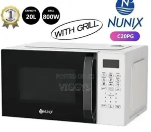 New Nunix 20litres Digital Microwave With Grill/Cwm20l
