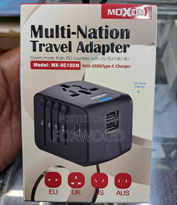 Moxom International Adapter With Type C Port - thumbnail 6