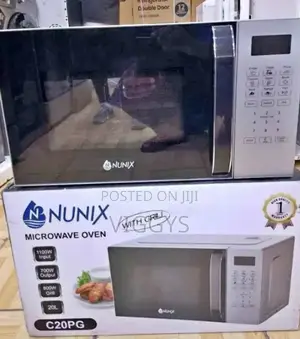 Durable Nunix 20litres Digital Microwave With Grill/Cwm20l