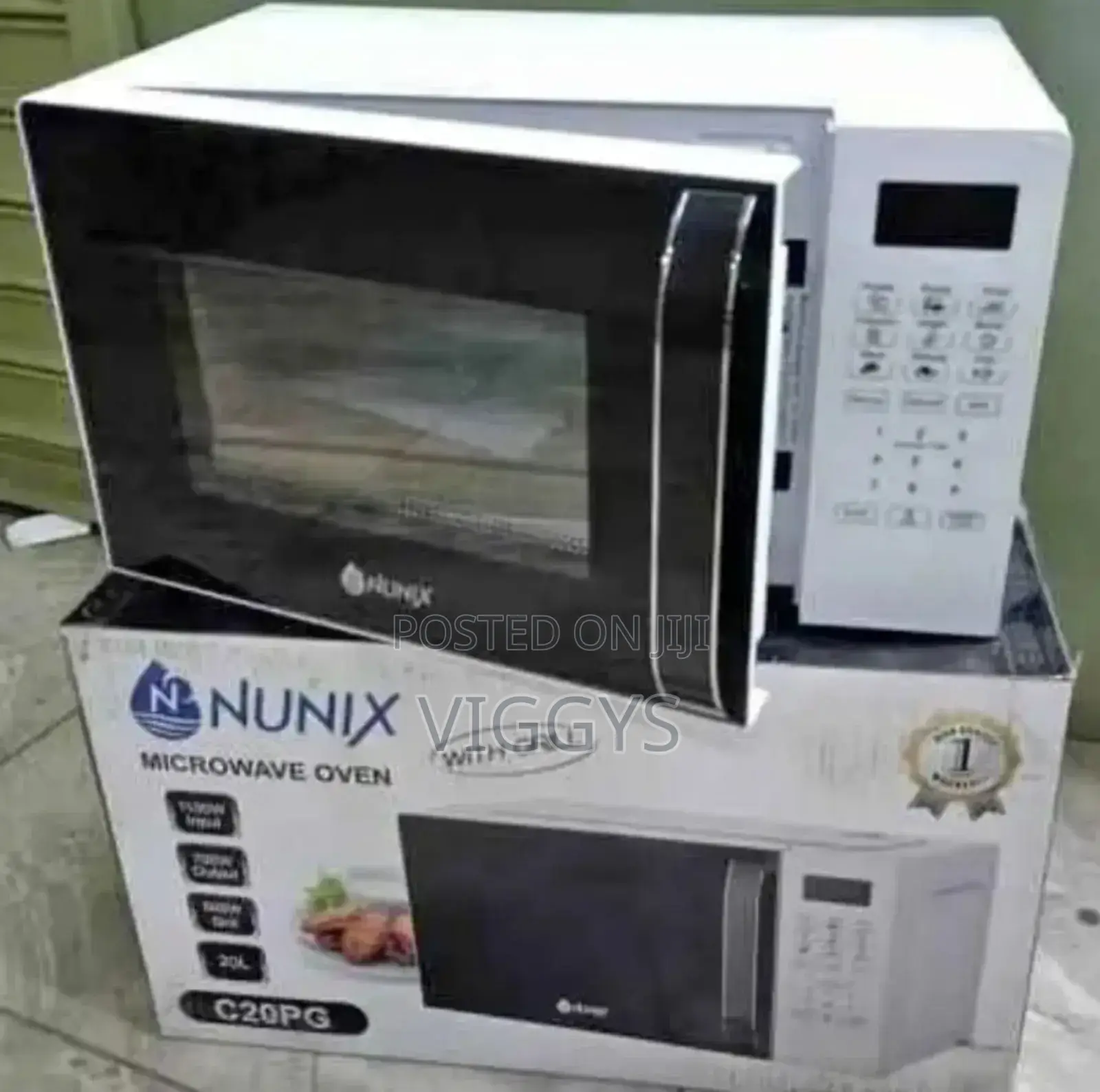 Affordable Nunix 20litres Digital Microwave With Gril/Cwm20l